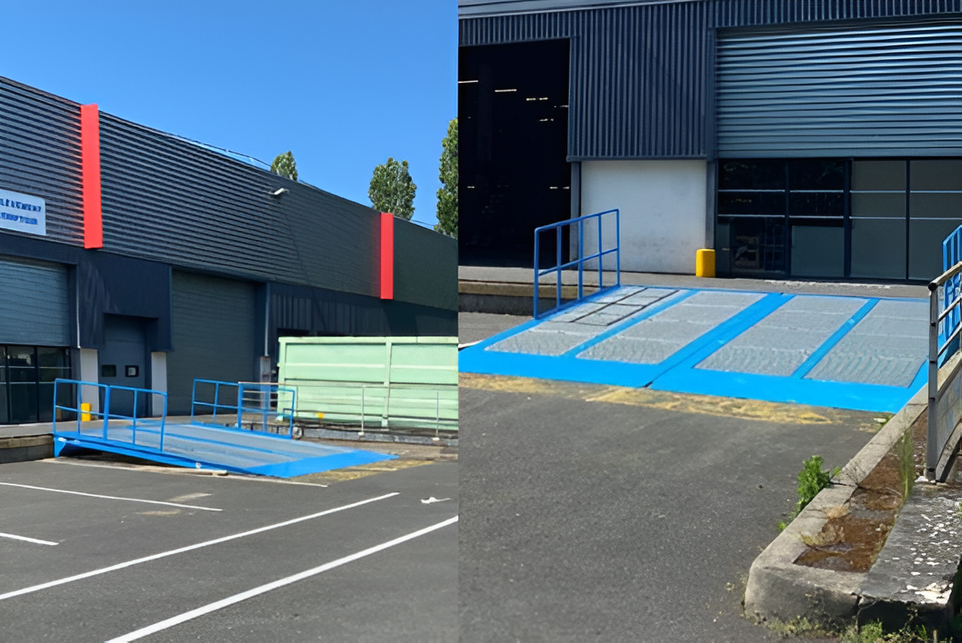 mcd 27 installation de fermetures industrielles a caen 14 rampe manutention3